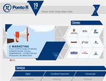 Tablet Screenshot of ponto-r.com.br